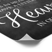 愛する人が天国にいる記念プリント ポスター (角)