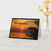 愛する人が天国に カード (黄色い花)