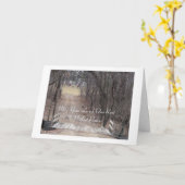 愛する人が心の平安のうちに カード (黄色い花)