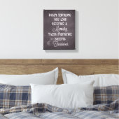 愛する人が思い出になるときの名言 キャンバスプリント (インサイチュ (寝室))