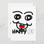 愛する人が愛する日 おめでとう シーズンカード (正面/裏面)