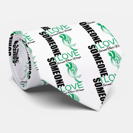 愛する人が翼を獲得した肝臓がん ネクタイ (ロール)