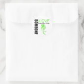 愛する人が翼を獲得した非ホジキンリンパ腫 ラウンドシール (バッグ)