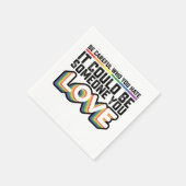 愛する人が誰か嫌いになることに気を付けて スタンダードカクテルナプキン (角)