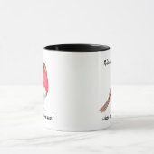 愛する人が近づくとロビンスが現れる! マグカップ (中央)