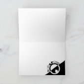 愛する人たちにエレガントで楽しいイースターを！ カード (内部)