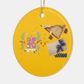 愛する人たちへのアート愛好家の完璧な贈り物 セラミックオーナメント (左)