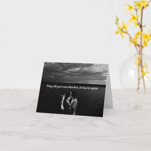 愛する人たち永遠の炎の魂があなたのカードを愛 カード (黄色い花)