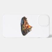 愛する人とキャンプ iPhoneケース (裏面横)