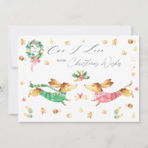 愛する人にかわいい幸せなダックスフント・ドッグ