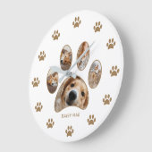 愛する人にとってかわいい金ゴールド足の跡|過去記事 ラージ壁時計 (傾斜)