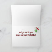 愛する人のためのフリート/ワイン/ユーモア シーズンカード (内部)