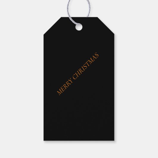 愛する人のための新年の贈り物ラベル。 ギフトタグ (裏面)