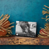 愛する人の引用文 |家族のカップルの写真 フォトプラーク