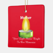 愛する人の思い出として セラミックオーナメント (左)