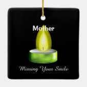 愛する人の思い出として セラミックオーナメント (裏面)