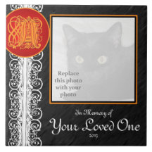 "愛する人の思い出のモノグラム"タイル