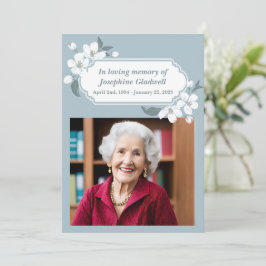 愛する人の思い出　美しい写真追悼式 カード