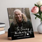 愛する人の記憶に写真と書道 フォトプラーク