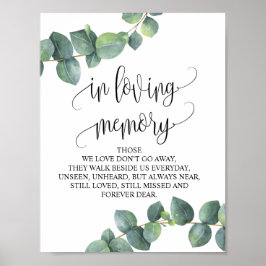 愛する人の記憶に捧ぐ ウェディング メモリアル テーブル サイン v17