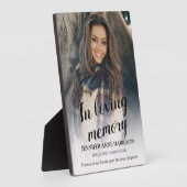 愛する人の記憶に捧ぐ フォトトリビュート フォトプラーク (側面)