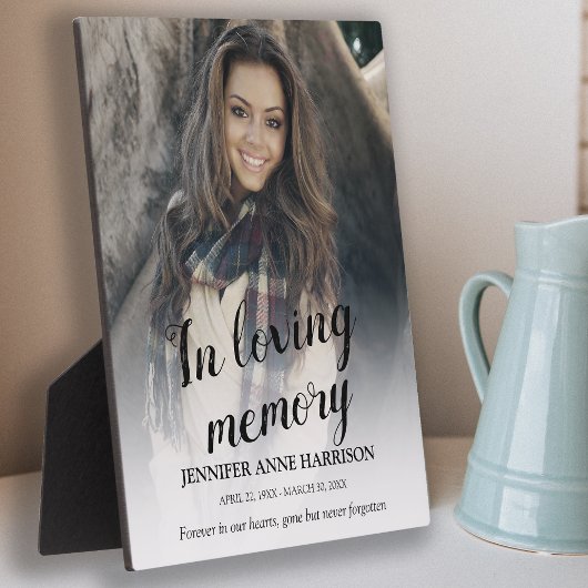 愛する人の記憶に捧ぐ フォトトリビュート フォトプラーク