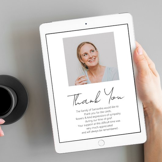 愛する人の記憶に捧ぐ | 写真付き追悼 ポスター