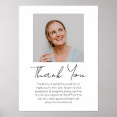 愛する人の記憶に捧ぐ | 写真追悼 ポスター (正面)