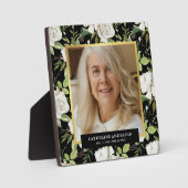 愛する人の記憶に捧げるエレガントな写真 フォトプラーク (正面)