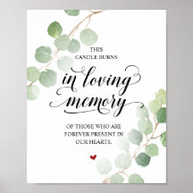 愛する人の記憶に灯るキャンドル 追悼プレート