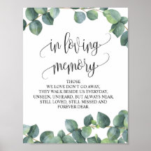 愛する人の記憶に ウェディングメモリアルテーブルサイン v18