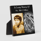 愛する人の記憶に フォトプラーク (正面)