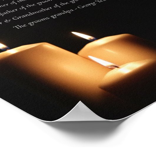 愛する人の記憶に ポスター (角)