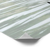 愛する人の記憶に 山の写真記念碑 ポスター (角)