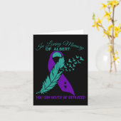 愛する人の記憶に 自殺予防啓発 カード (黄色い花)