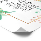 愛する人の記憶に Wedding Memorial テーブル サイン v1 (角)