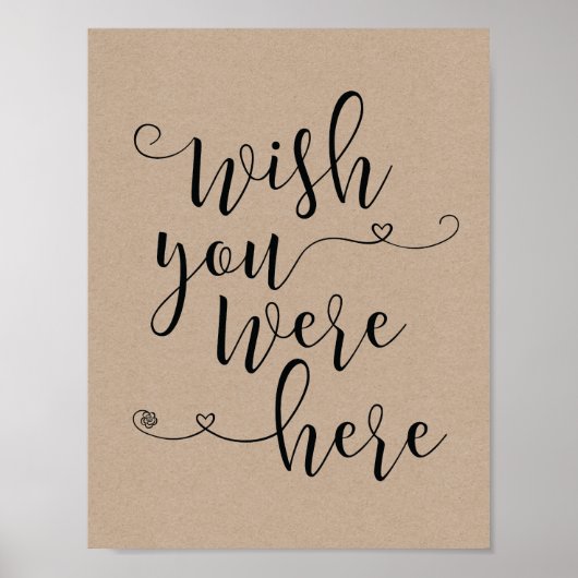 愛する人の記憶の看板 - ここにいてくれたらな (v3) ポスター (正面)