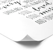 愛する人の記憶の看板 - 愛する人がいなくなることはない ポスター (角)