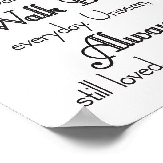 愛する人の記憶 ウェディングサイン ポスター