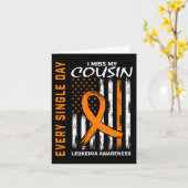 愛する人の記憶 贈り物 いとこ 白血病 認識 カード (黄色い花)