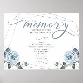 愛する人の記憶 追悼 祈り ウェディングサイン ポスター
