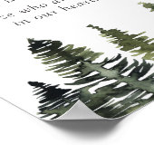 愛する人の追悼 ウェディング記念看板 ポスター (角)