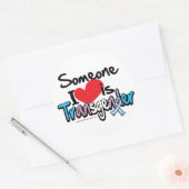 愛する人はトランスジェンダー ラウンドシール (封筒)