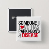 愛する人はパーキンソン病 缶バッジ (正面&裏面)