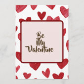 愛する人へのバレンタインカード シーズンカード (正面)