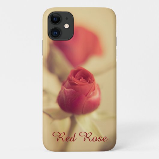 愛する人への真紅のバラを... Case-Mate iPhoneケース (裏面)