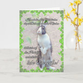 愛する人への美しいイースターの挨拶！ カード (黄色い花)