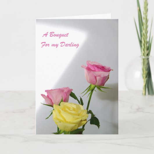 愛する人への花束 カード (正面)