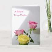 愛する人への花 カード (正面)