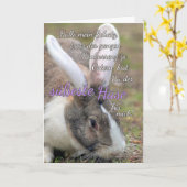 愛する人へ楽しいイースターの挨拶！ カード (黄色い花)